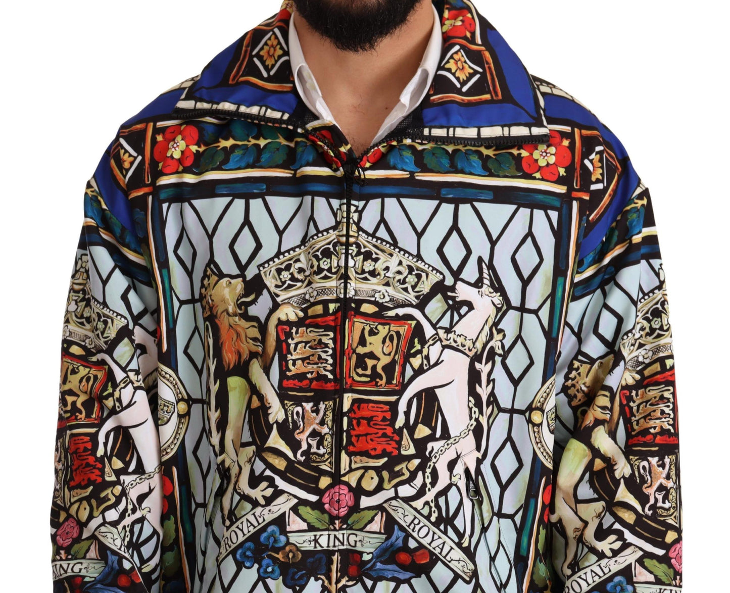 Regal Print Windbreaker Jacket