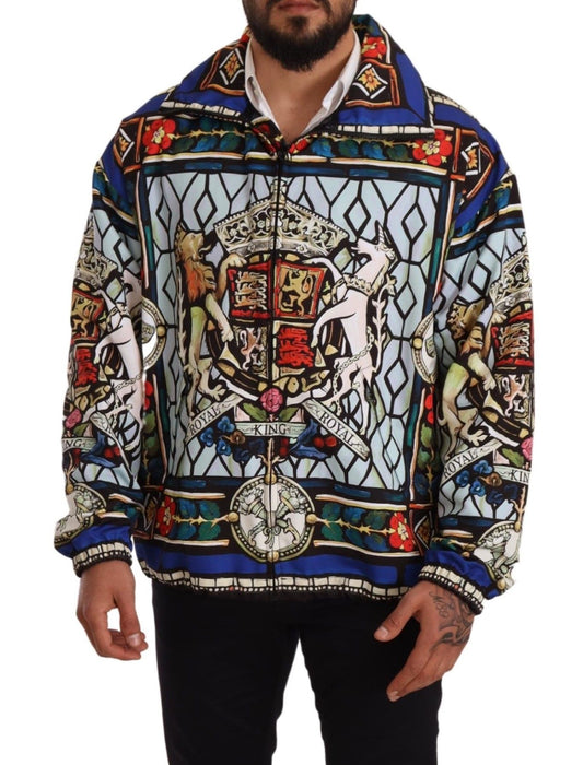 Regal Print Windbreaker Jacket