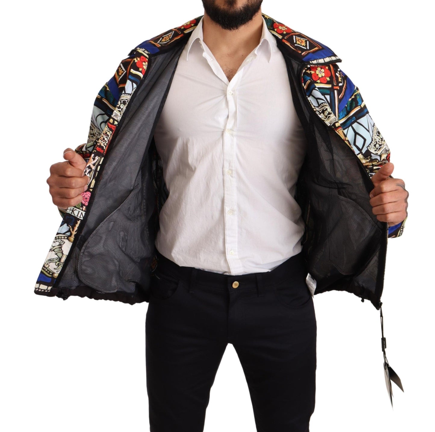 Regal Print Windbreaker Jacket