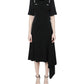 Elegant Long Asymmetrical Polo Dress