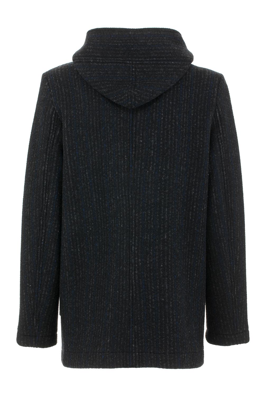 Blue Polyester Men Jacket