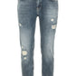 Blue Cotton Men's Jeans