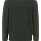 Green Cotton Men Sweater