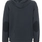 Classic Blue Cotton Hooded Sweatshirt with Zip