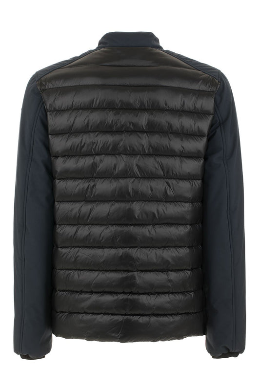 Black Polyamide Men Jacket