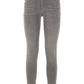 Gray Cotton Women's Jeans