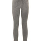 Gray Cotton Women's Jeans