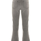Gray Cotton Women Jeans