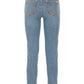Light Blue Cotton Women Jeans