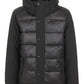 Black Polyester Men Jacket