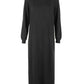 Black Wool Women Dress