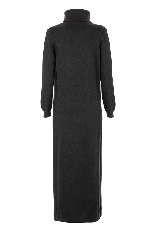 Black Wool Women Dress