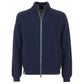 Blue Cotton Men Sweater