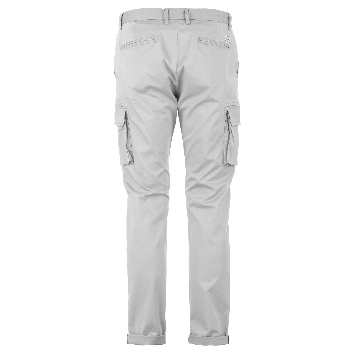 Gray Cotton Men Pants