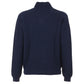 Blue Cotton Men Sweater