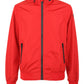 Red Polyester Men Jacket