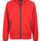 Red Polyester Men Jacket