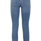 Blue Cotton Women Jeans