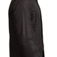Chic Hooded Blouson Coat in Timeless Black