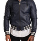 Elevate Your Style: Luxe Leather Bomber Jacket