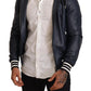 Elevate Your Style: Luxe Leather Bomber Jacket