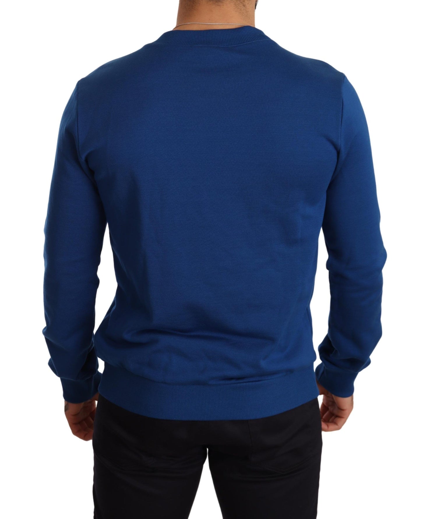 Royal Crown Motive Crewneck Sweater
