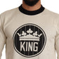 Royal Crown Pullover Crewneck Sweater