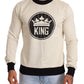 Royal Crown Pullover Crewneck Sweater
