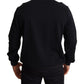 Regal Crown Motive Black Sweater