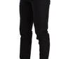Elegant Black Two-Piece Wool Suit