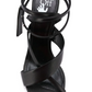 Chic Black Decollete Leather Pumps