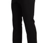 Elegant Striped Black 2 Piece Slim Fit Suit
