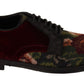 Baroque Embroidered Lace-Up Elegance