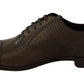 Elegant Shiny Leather Oxford Shoes