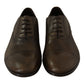 Elegant Shiny Leather Oxford Shoes