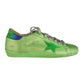 Green Leather Women Sneaker