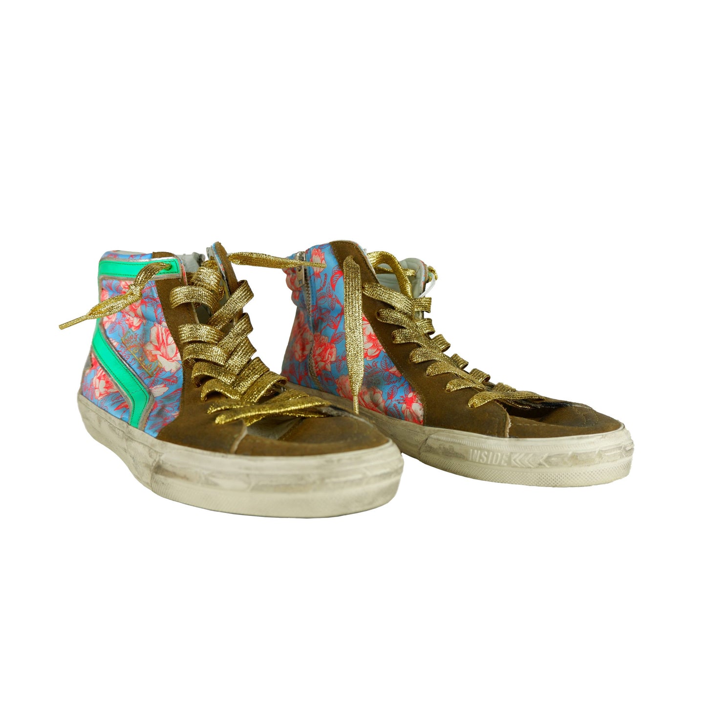 Multicolor Leather Men Sneaker