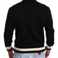 Elegant Monochrome Crew Neck Sweatshirt