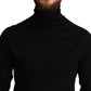 Elegant Turtleneck Wool Pullover Sweater