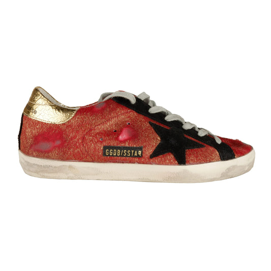 Pink Leather Women Sneaker