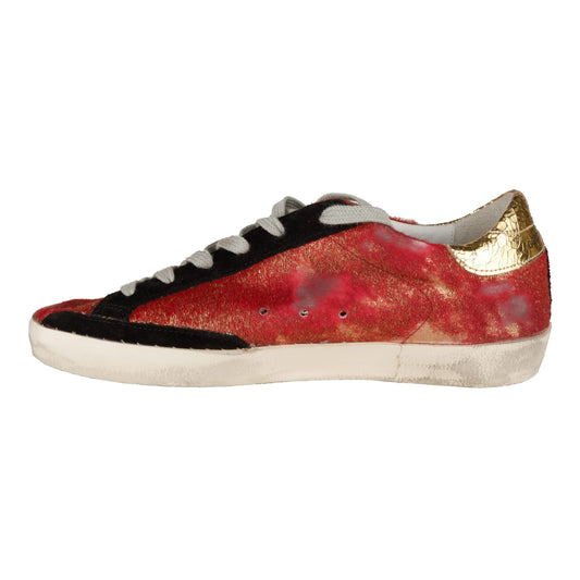 Pink Leather Women Sneaker