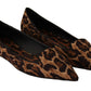 Exquisite Leopard Print Flats