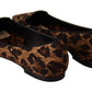 Exquisite Leopard Print Flats