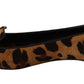 Elegant Leopard Print Flats