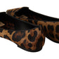 Elegant Leopard Print Flats