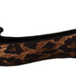 Elegant Leopard Print Loafers Flats