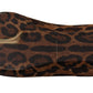 Elegant Leopard Print Loafers Flats
