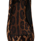 Elegant Leopard Print Loafers Flats