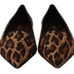 Elegant Leopard Print Loafers Flats