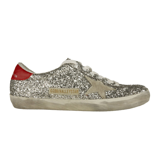 Gray Leather Women Sneaker